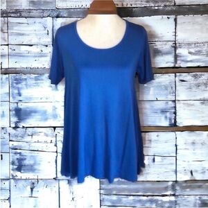 LuLaRoe Royal Blue Tunic Top